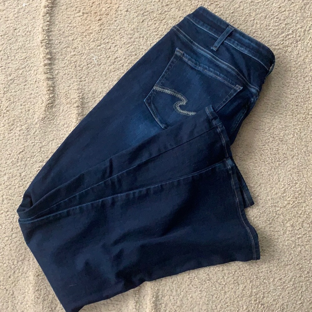 Silver jeans